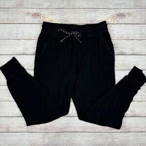 Sundry For Evereve Black Jogger Sweatpants